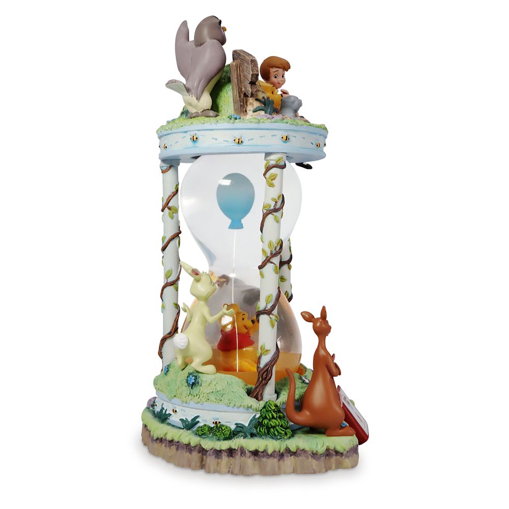 Winnie the Pooh and the Honey Tree 55th Anniversary Hourglass Snow Globe – Limited Edition