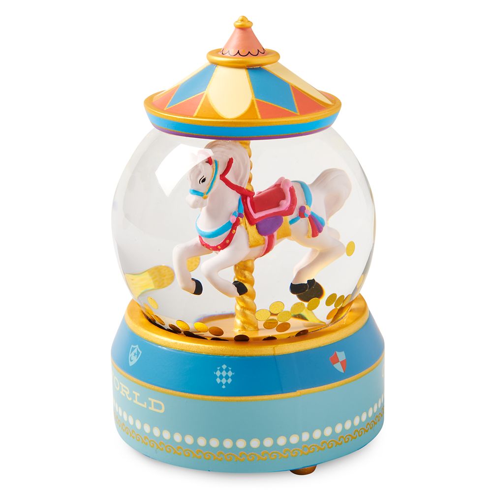 Disney Carousels Snow Globe