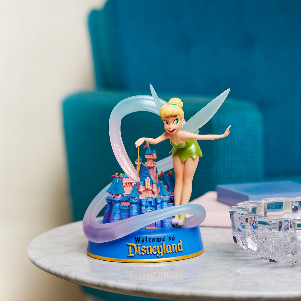 Tinker Bell and Sleeping Beauty Castle Figure – Disneyland – Disney100