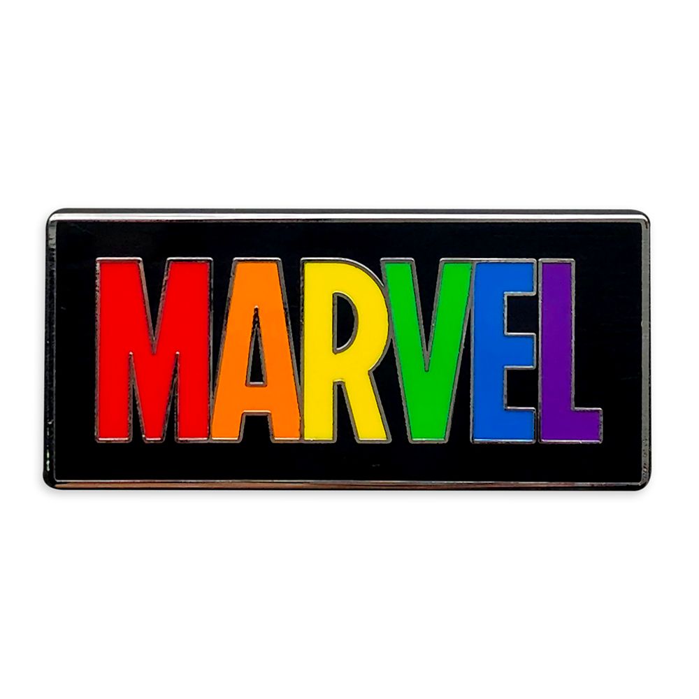 Marvel Logo Pin – Rainbow Marvel Collection