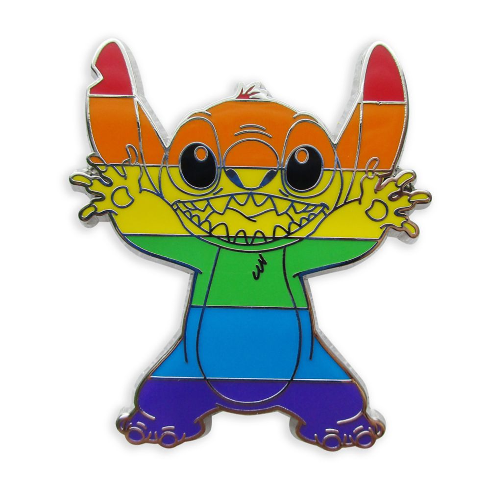 Stitch Pin – Rainbow Disney Collection
