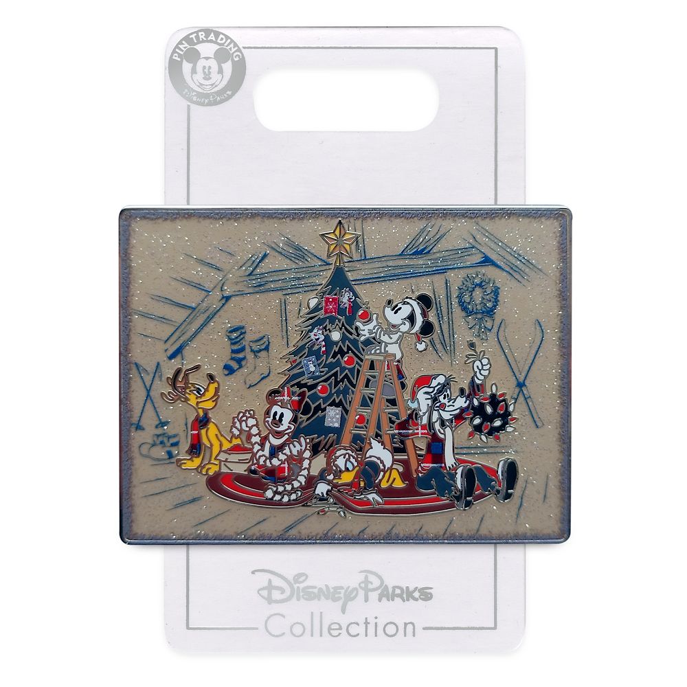 Mickey Mouse and Friends Jumbo Holiday Pin