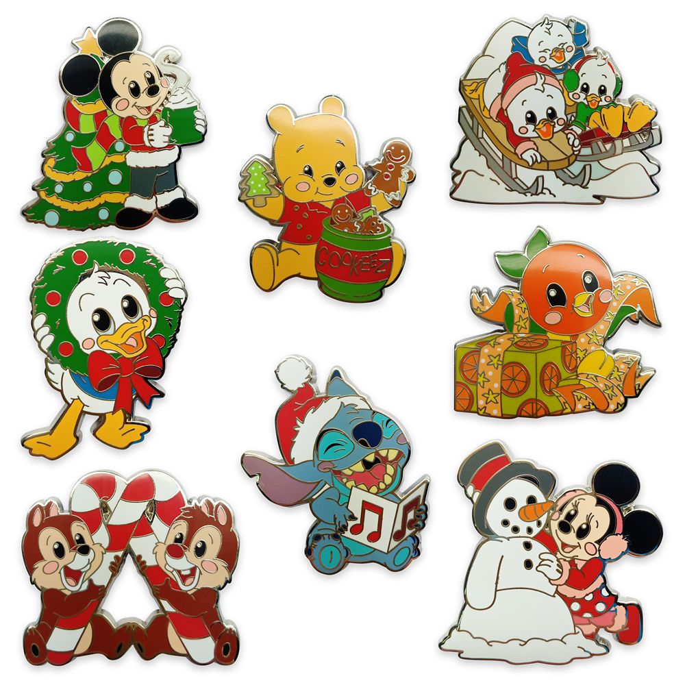 Disney Christmas Cuties Mystery Pin Set Blind Pack – Limited Release now available online