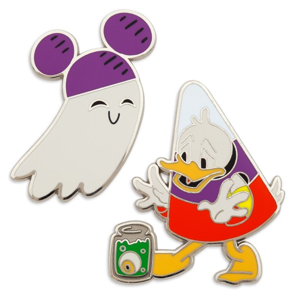 Donald Duck Halloween 2022 Pin Set - 2-Pc.