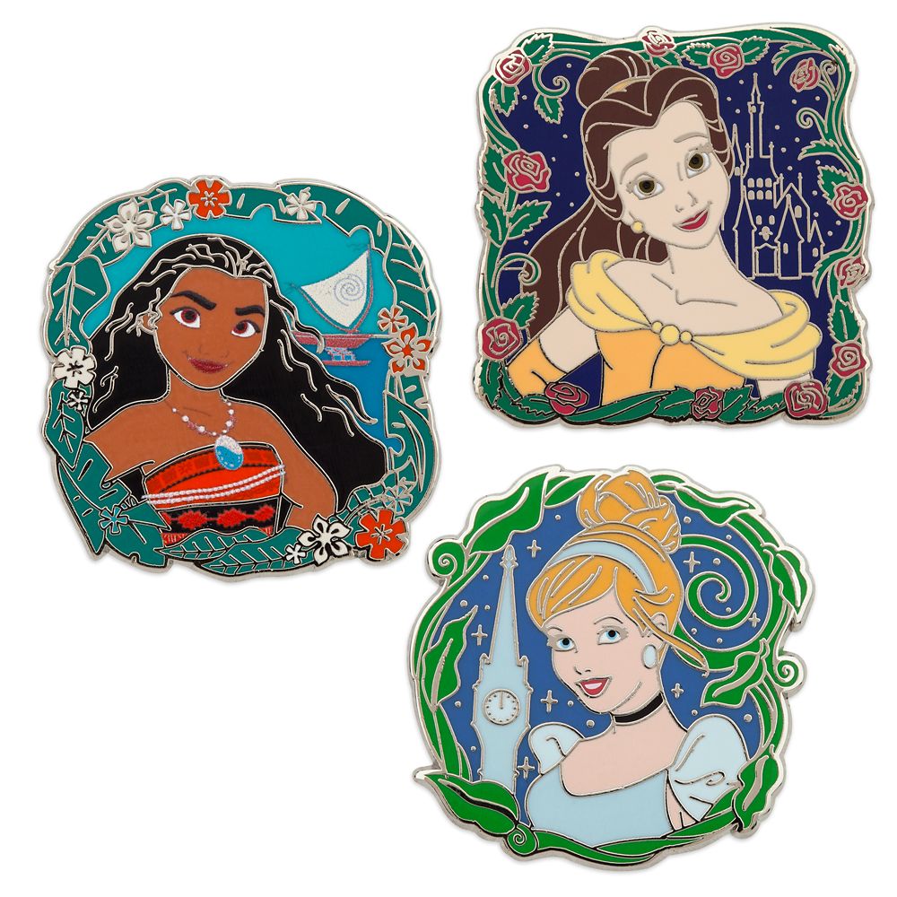 Disney Princess Mystery Pin Set – 2-Pc.