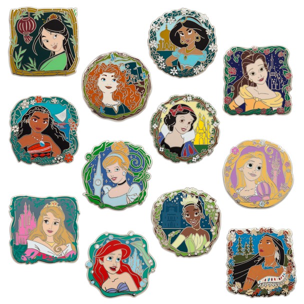 Disney Princess Mystery Pin Set – 2-Pc.