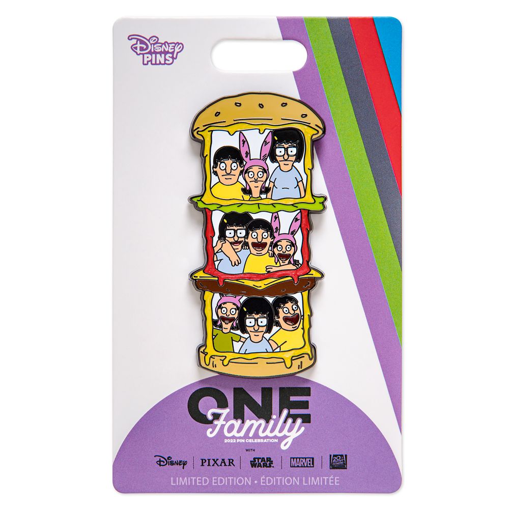 Bob's Burgers – Say Cheese! – Disney One Family Pin Celebration 2022 – Limited Edition