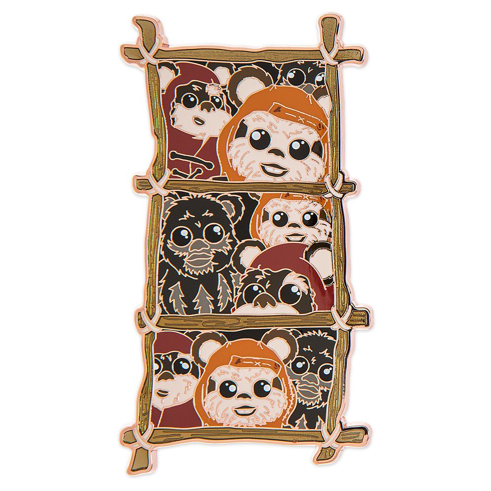 Ewoks – Say Cheese! – Disney One Family Pin Celebration 2022 – Limited Edition is available online for purchase