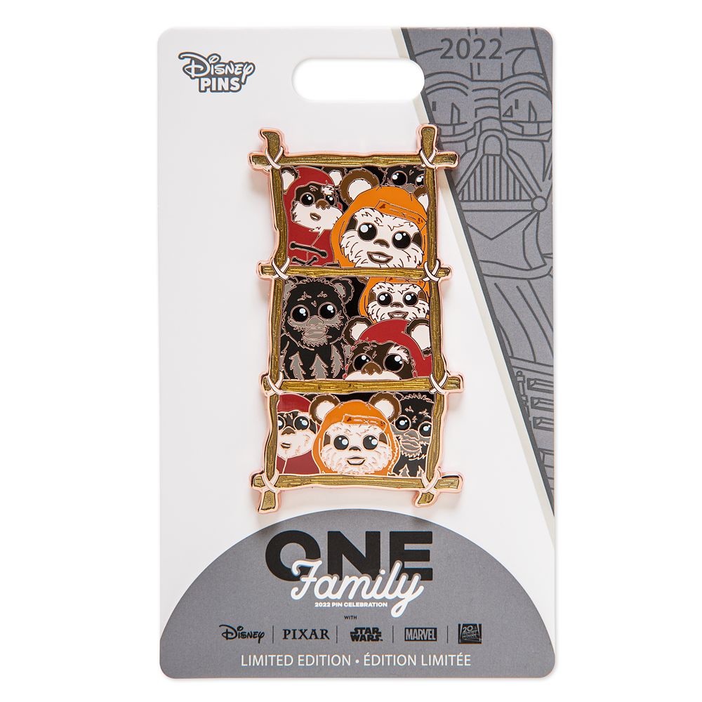 Ewoks – Say Cheese! – Disney One Family Pin Celebration 2022 – Limited Edition