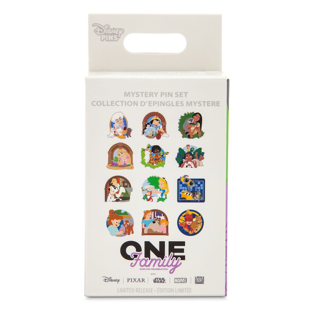 Our Best Friends Are Family Too Mystery Pin Blind Pack – Disney One Family Pin Celebration 2022 – 2-Pc. – Limited Release