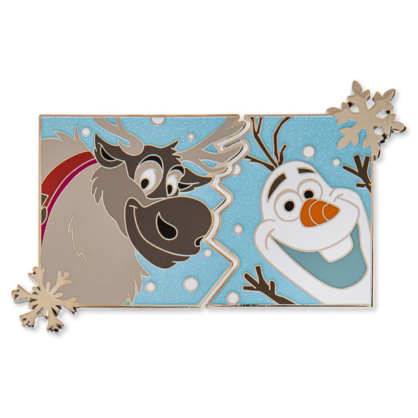 Olaf and Sven – Frozen – Pin Pals – Disney One Family Pin Celebration 2022 – Limited Edition