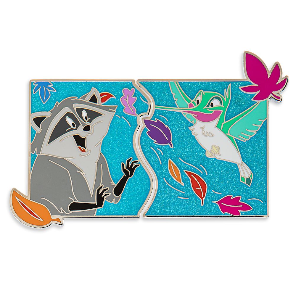 Meeko and Flit – Pocahontas – Pin Pals – Disney One Family Pin Celebration 2022 – Limited Edition