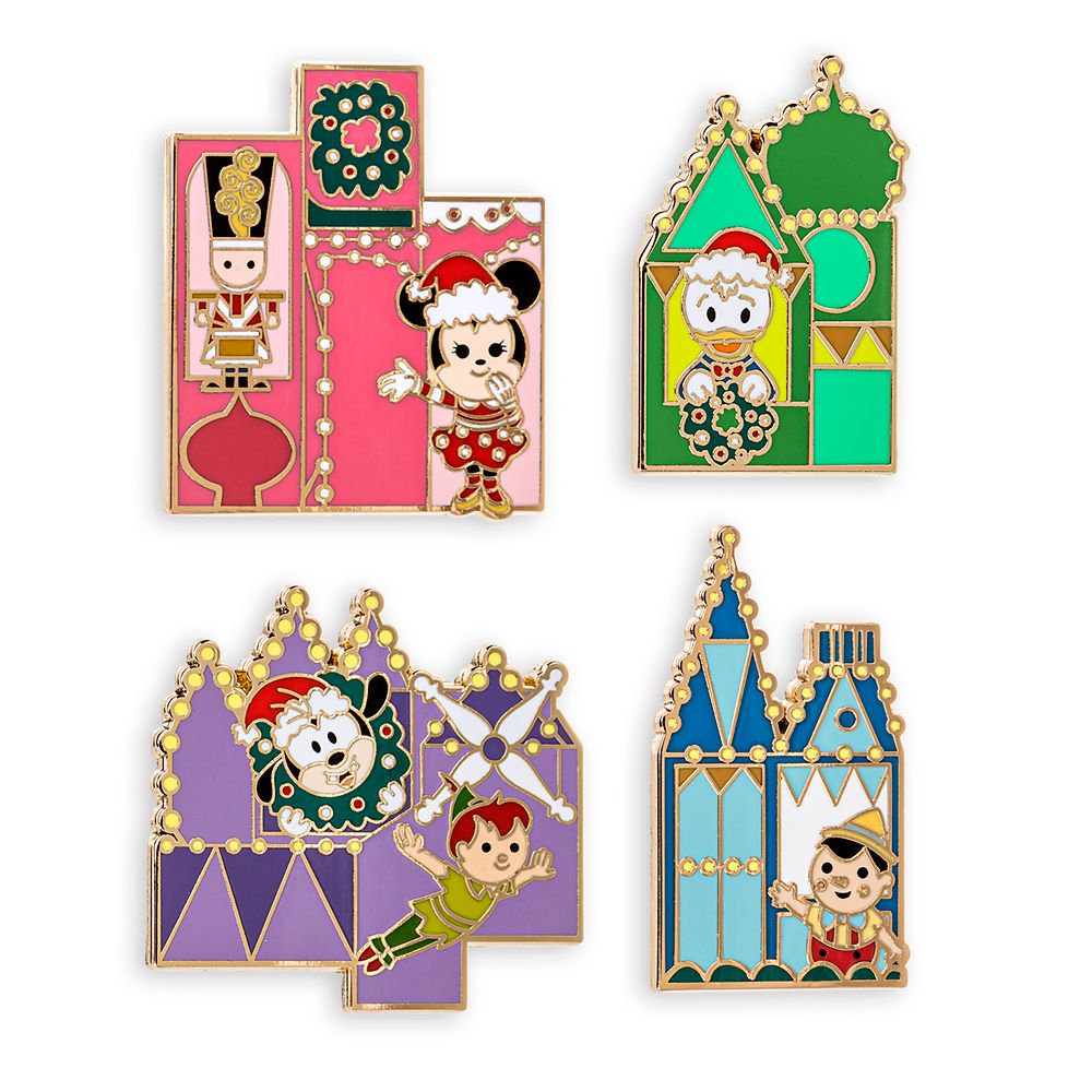 ''it's a small world'' Holiday Mystery Pin Set – Limited Release