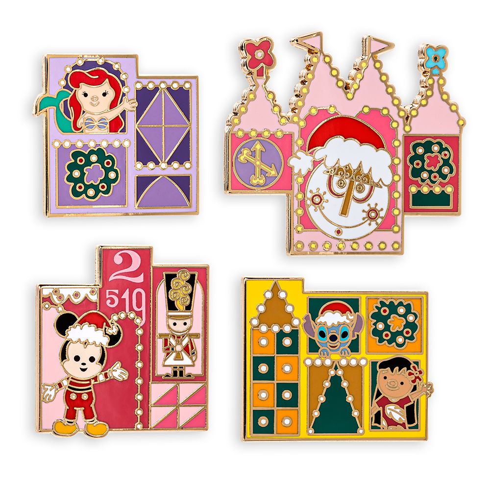 ''it's a small world'' Holiday Mystery Pin Set – Limited Release
