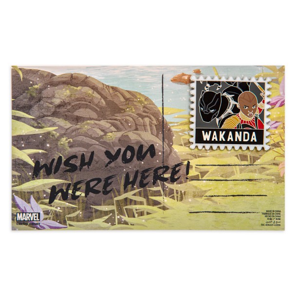 Wakanda – Black Panther – Wish You Were Here! – Disney One Family Pin Celebration 2022 – Limited Edition