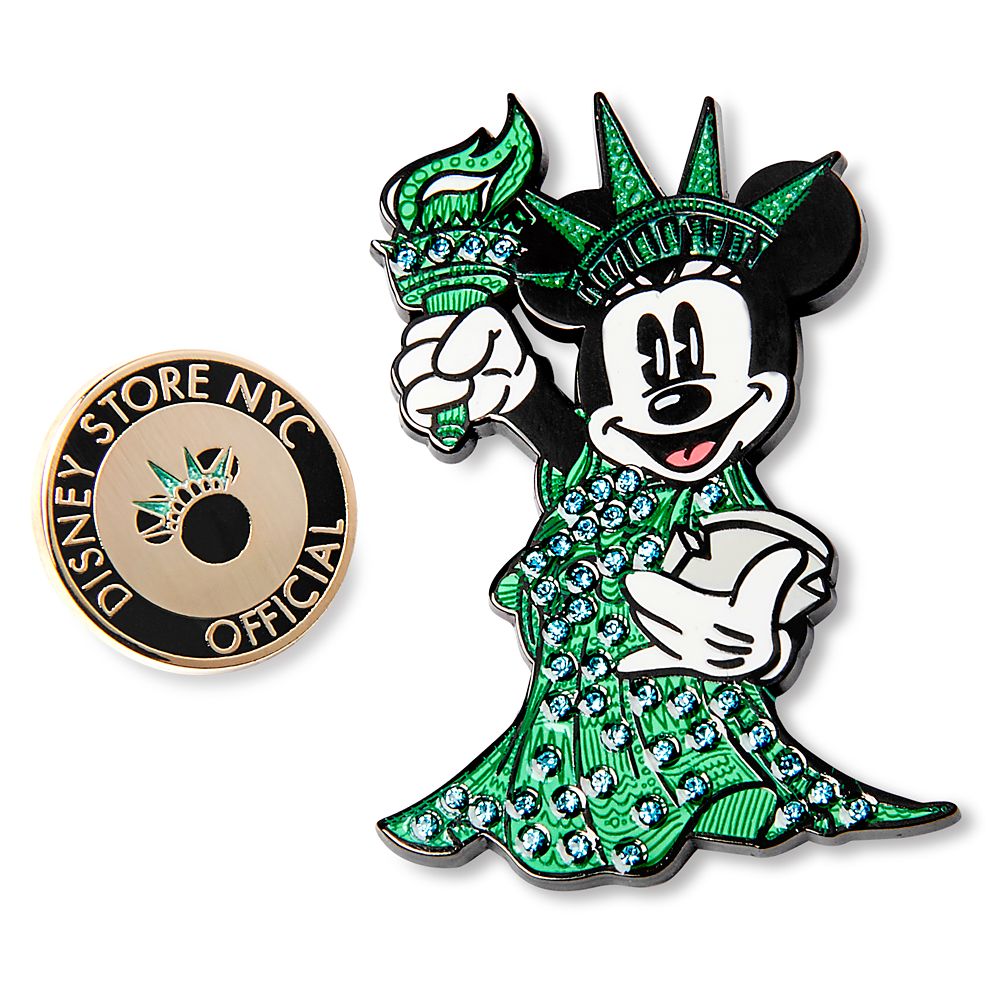 Minnie Mouse Lady Liberty Pin Set – New York now out for purchase