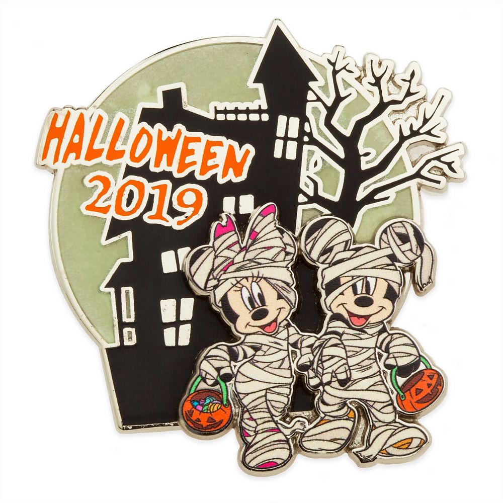 Mickey and Minnie Mouse Pin – Halloween 2019 – Limited Release