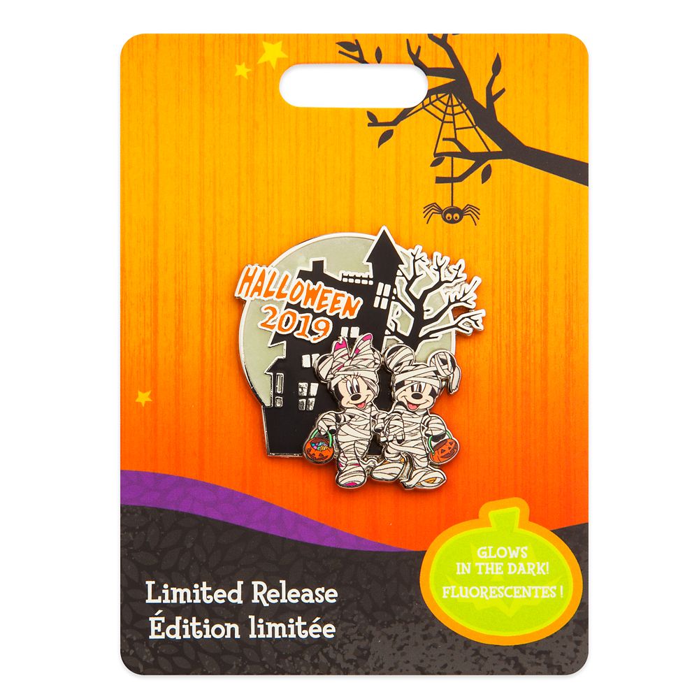 Mickey and Minnie Mouse Pin – Halloween 2019 – Limited Release
