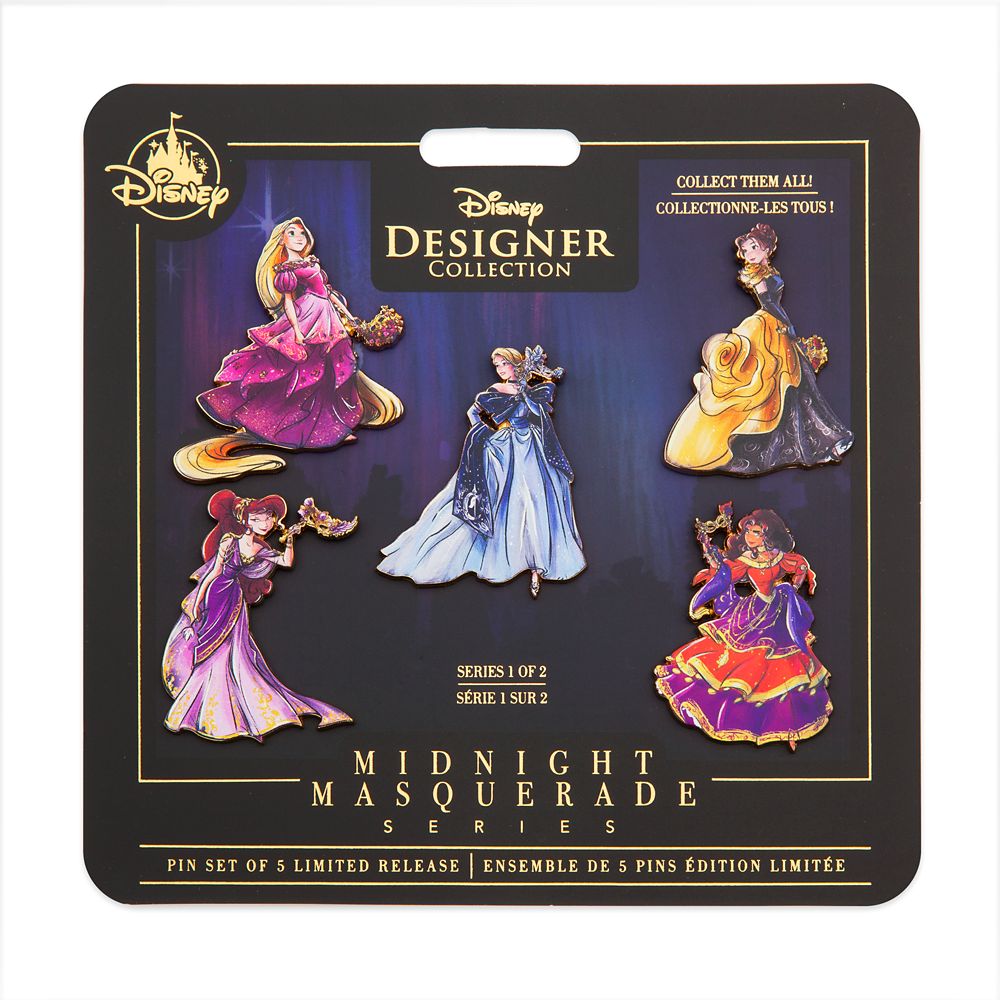 Disney Designer Collection Midnight Masquerade Pin Set 1 – Limited Release