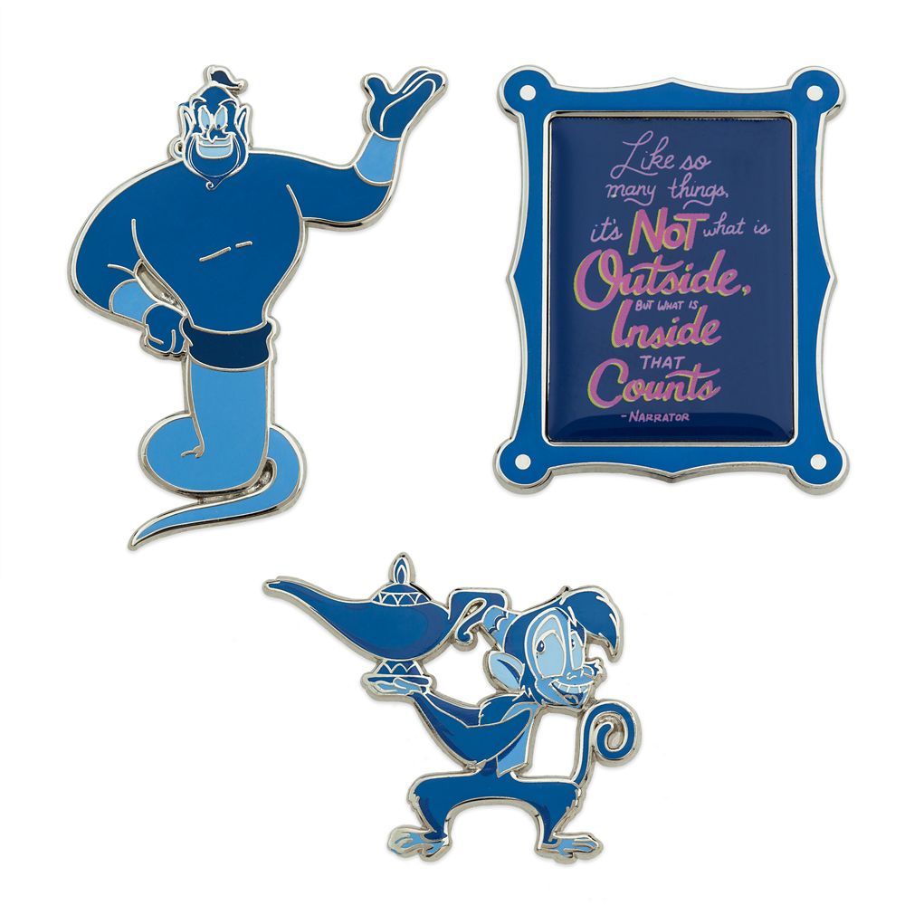 Disney Wisdom Pin Set – Genie – Aladdin – October – Limited Release