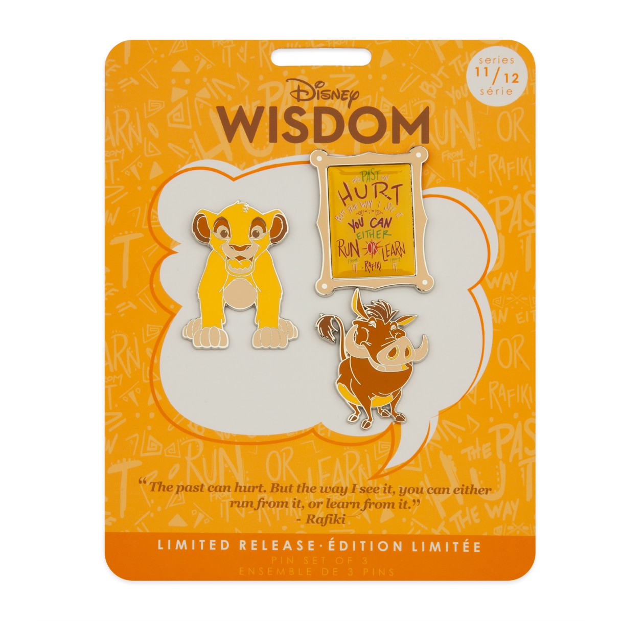 Disney Wisdom Pin Set – Simba – The Lion King – November – Limited Release