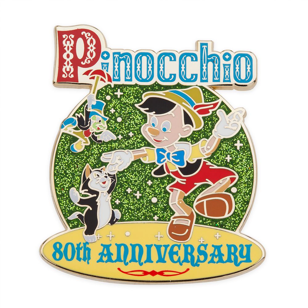 Pinocchio Pin – 80th Anniversary – Limited Release