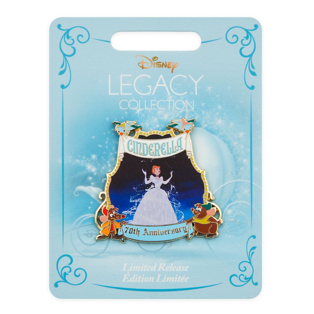 Cinderella Pin – 70th Anniversary – Limited Release