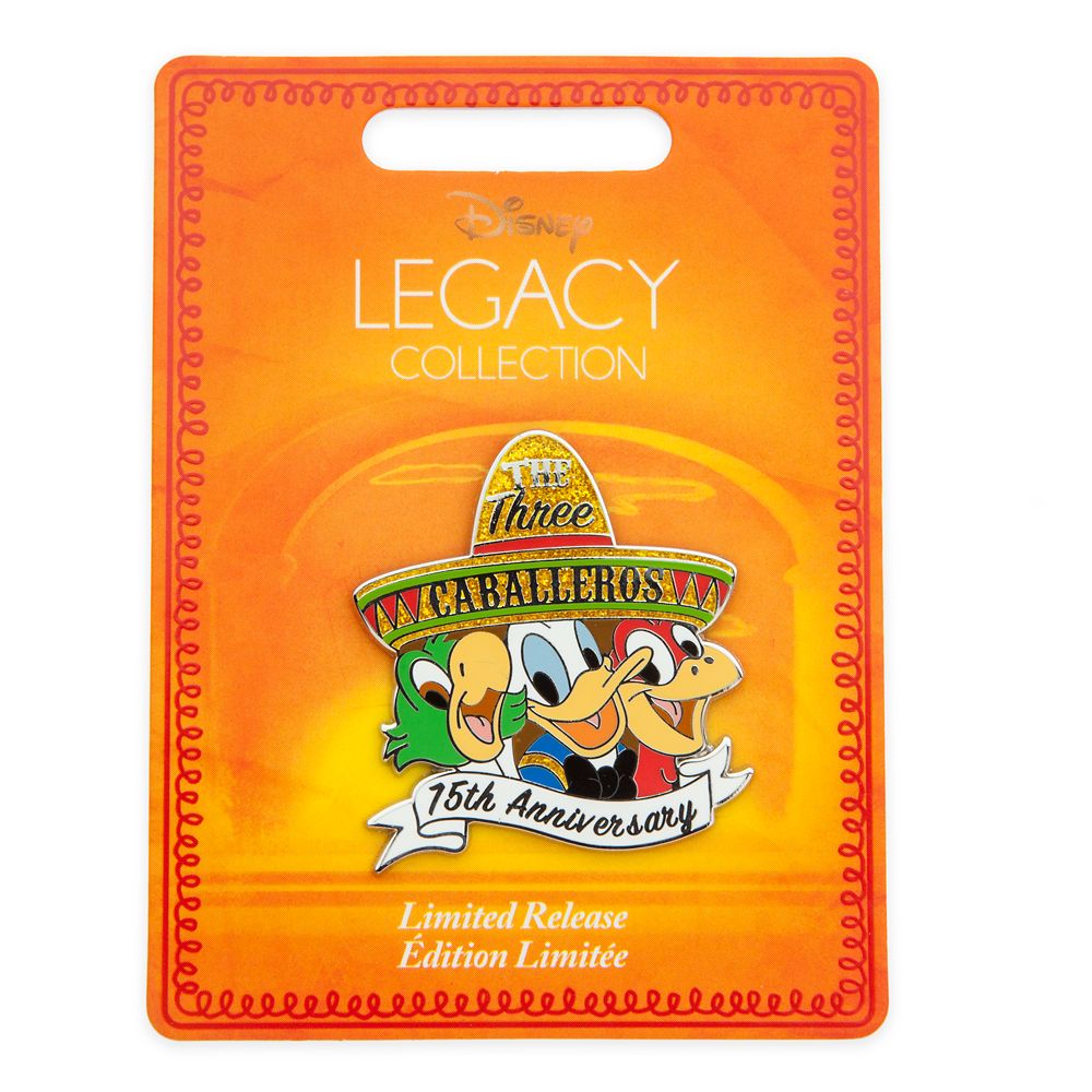 The Three Caballeros Pin – 75th Anniversary – Limited Release