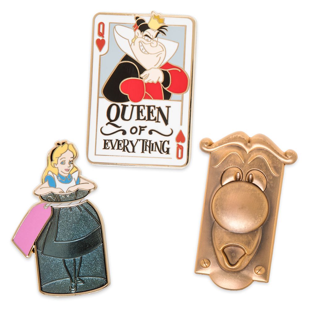 Alice in Wonderland Pin Set