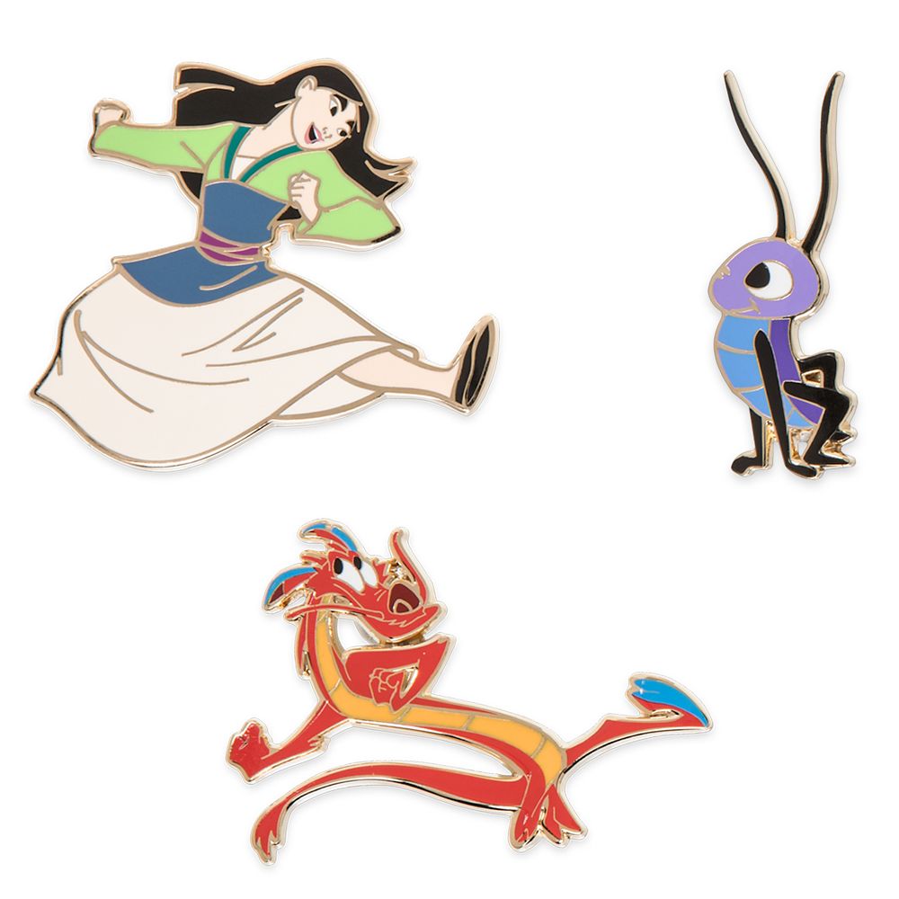 Mulan Pin Set