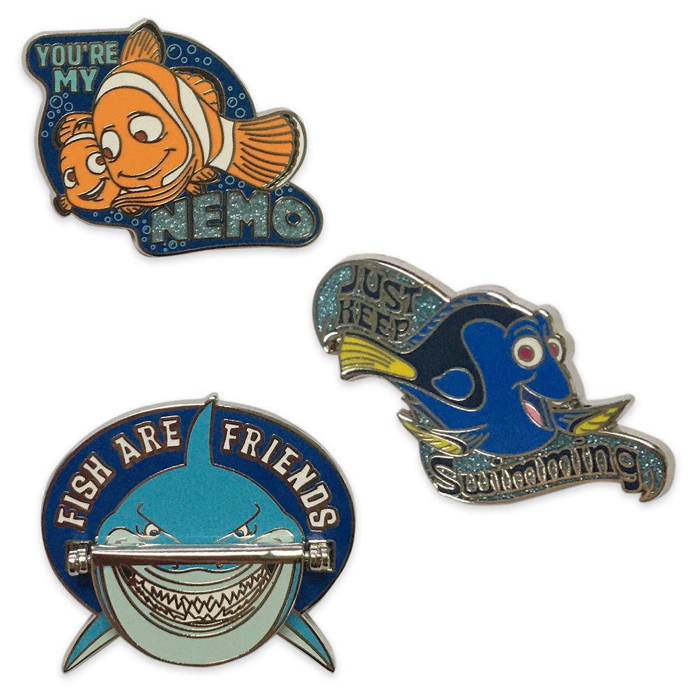 Finding Nemo Flair Pin Set