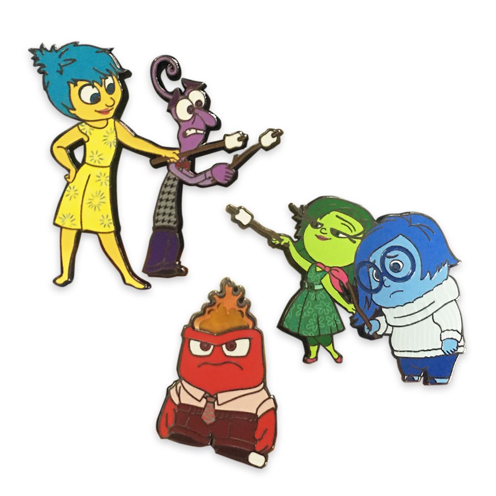 Inside Out Flair Pin Set
