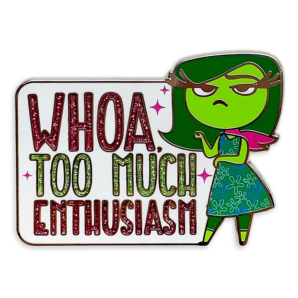 Disgust Pin – Inside Out now available