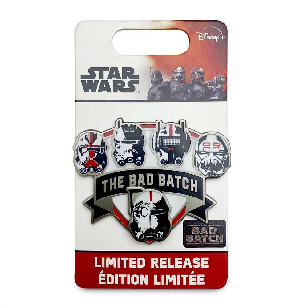 Star Wars: The Bad Batch Helmet Pin – Limited Release