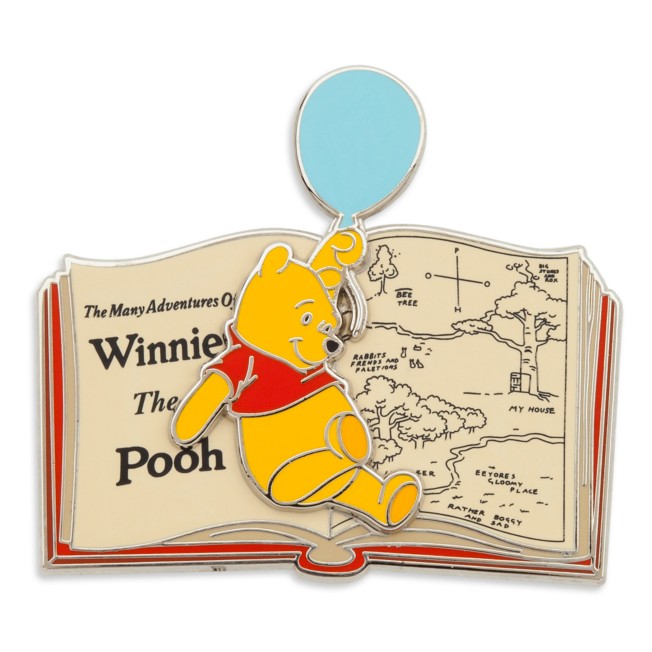 The Many Adventures of Winnie the Pooh 45th Anniversary Pin – Limited Release