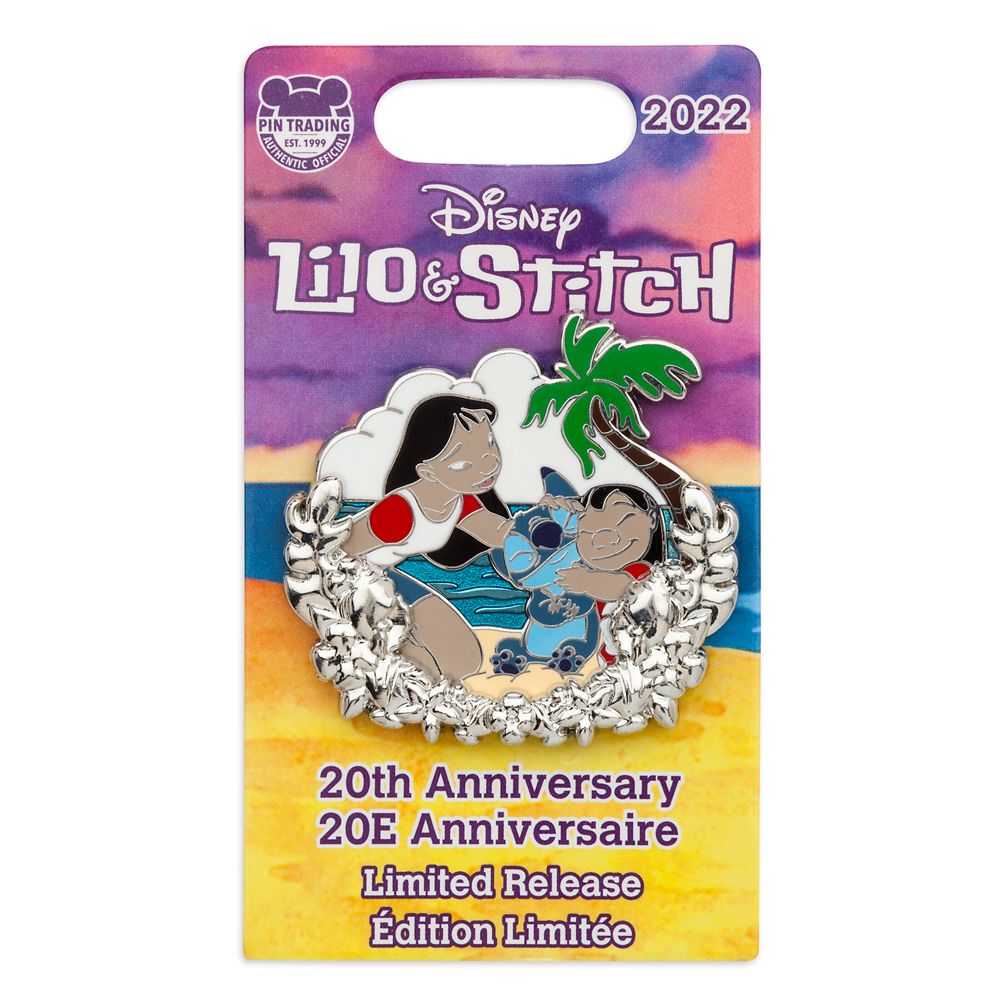Lilo & Stitch 20th Anniversary Pin – Limited Release