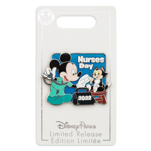 Mickey Mouse and Figaro Nurse's Day 2022 Pin – Limited Release