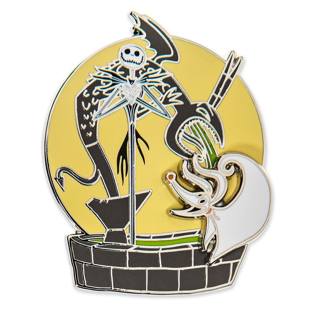 Jack Skellington and Zero Pin – Tim Burton's The Nightmare Before Christmas