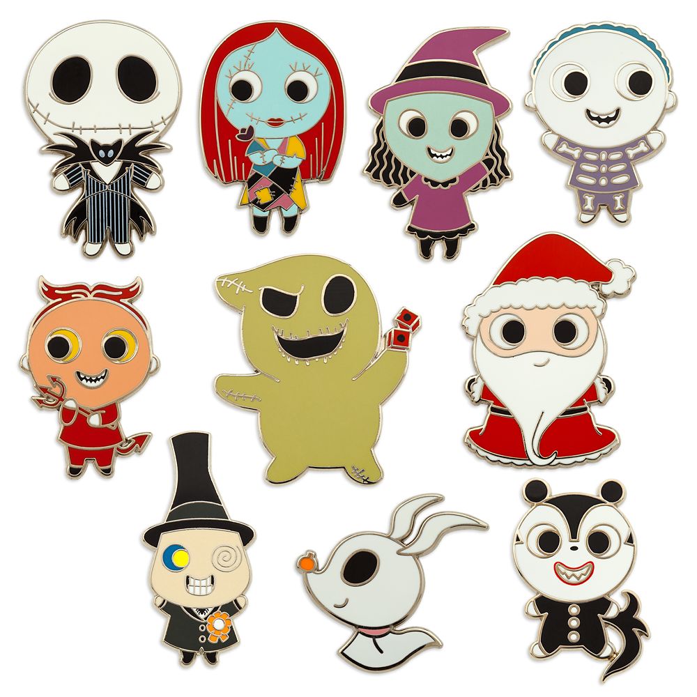 Tim Burton's The Nightmare Before Christmas Cuties Mystery Pin Blind Pack – 2-Pc. – Limited Release