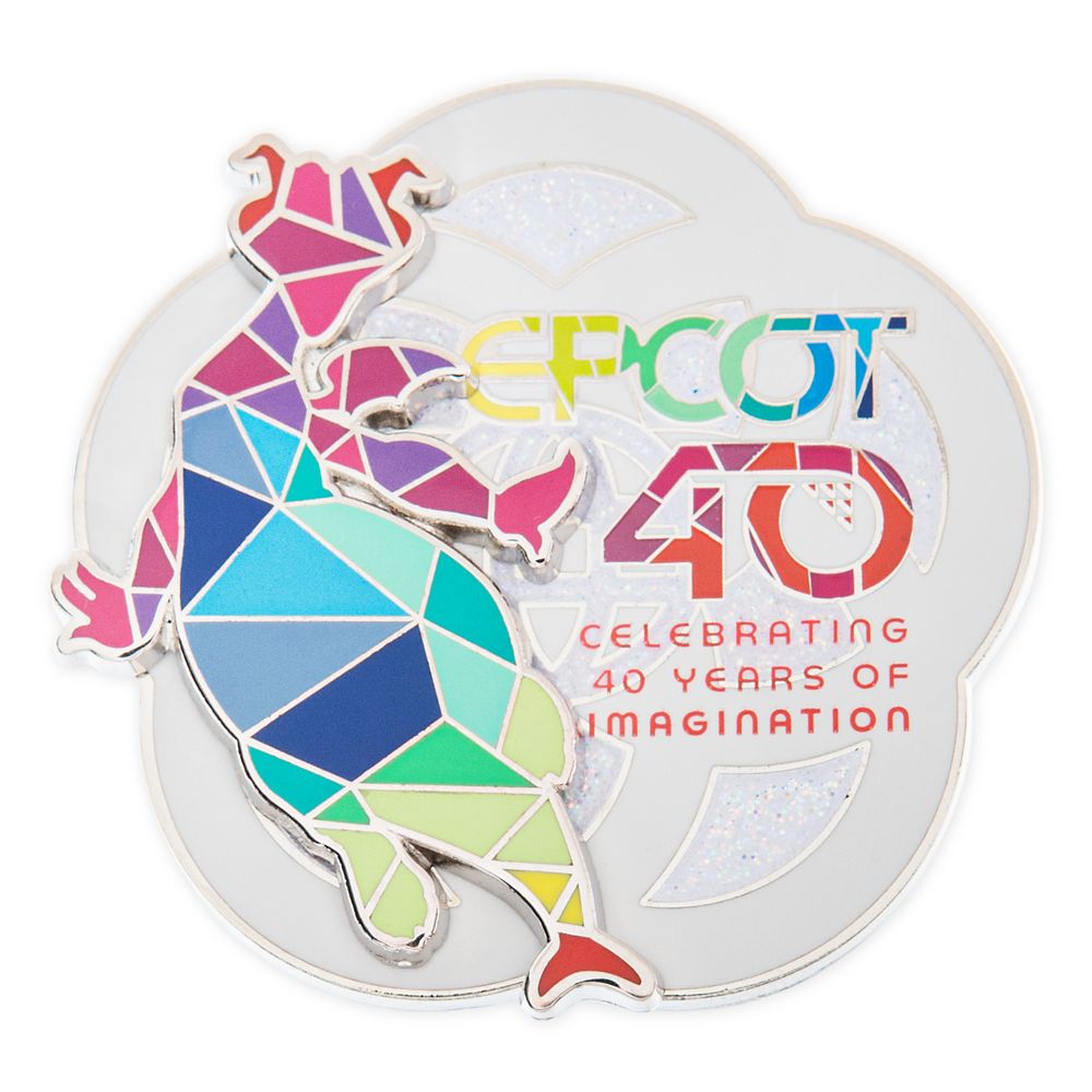 Figment as Spaceship Earth Pin – EPCOT 40th Anniversary released today