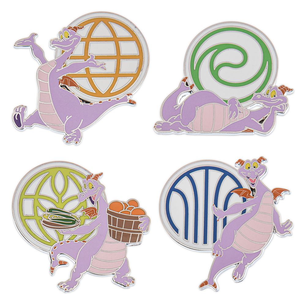 Figment EPCOT 40th Anniversary Mystery Pin Blind Pack – 2-Pc. – Limited Release