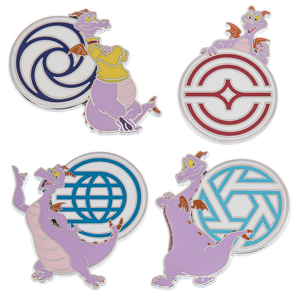 Figment EPCOT 40th Anniversary Mystery Pin Blind Pack – 2-Pc. – Limited Release