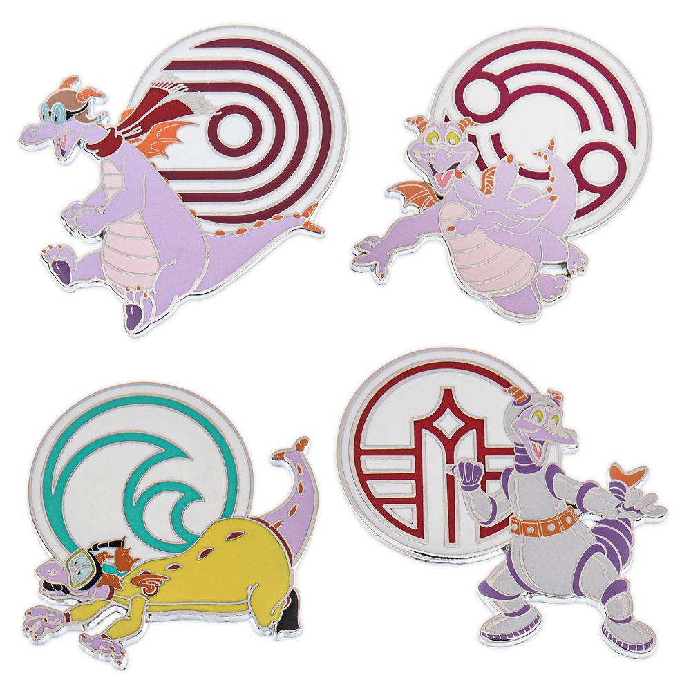 Figment EPCOT 40th Anniversary Mystery Pin Blind Pack – 2-Pc. – Limited Release