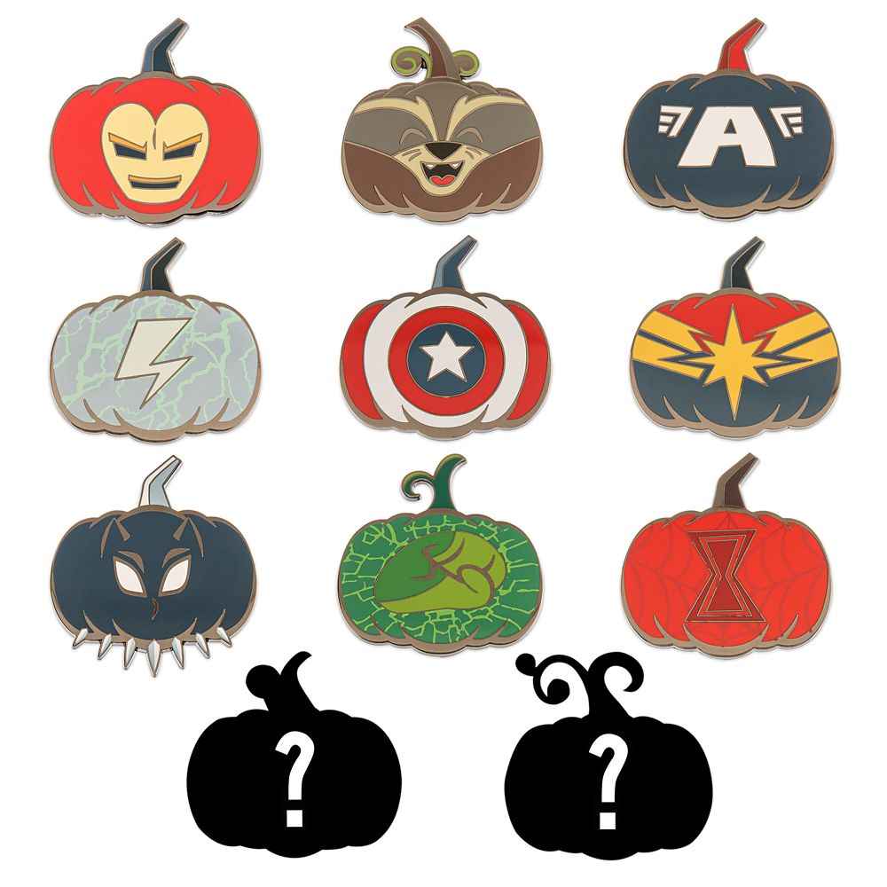 Marvel Halloween Mystery Pin Blind Pack – 2-Pc. – Limited Release is now out