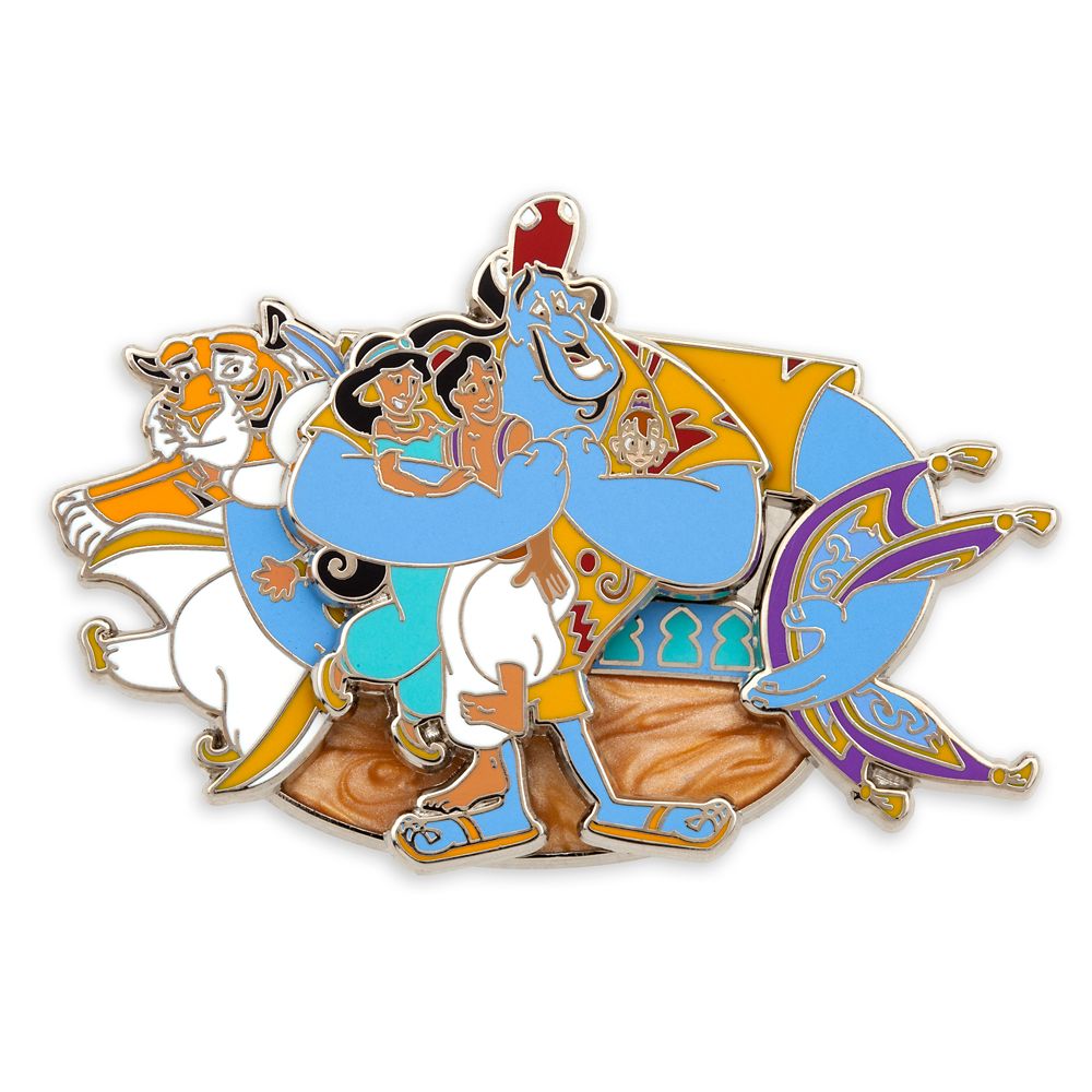 Aladdin 30th Anniversary Slider Pin – Limited Edition now available for purchase
