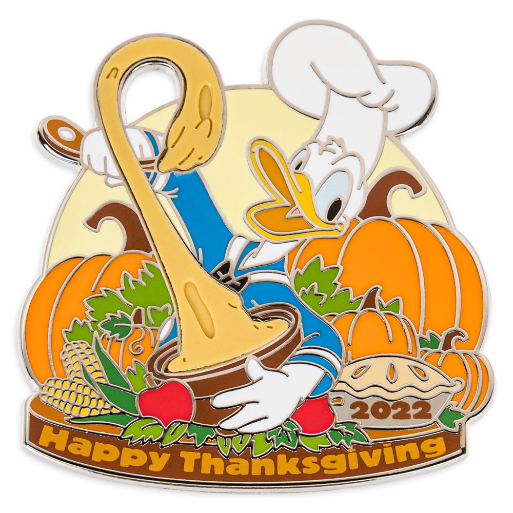 Donald Duck Thanksgiving 2022 Pin – Limited Release – Buy It Today!