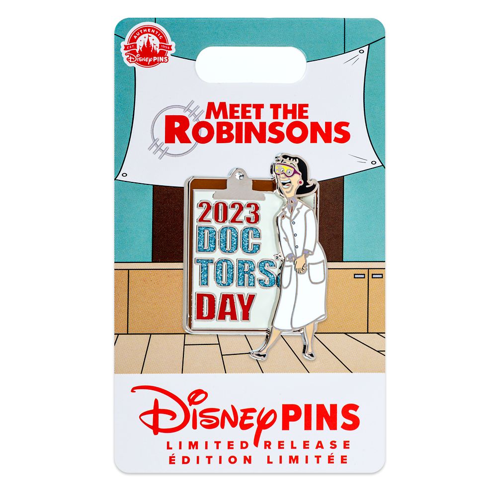 Dr. Lucille Krunklehorn-Robinson Doctors' Day 2023 Pin – Meet the Robinsons – Limited Release