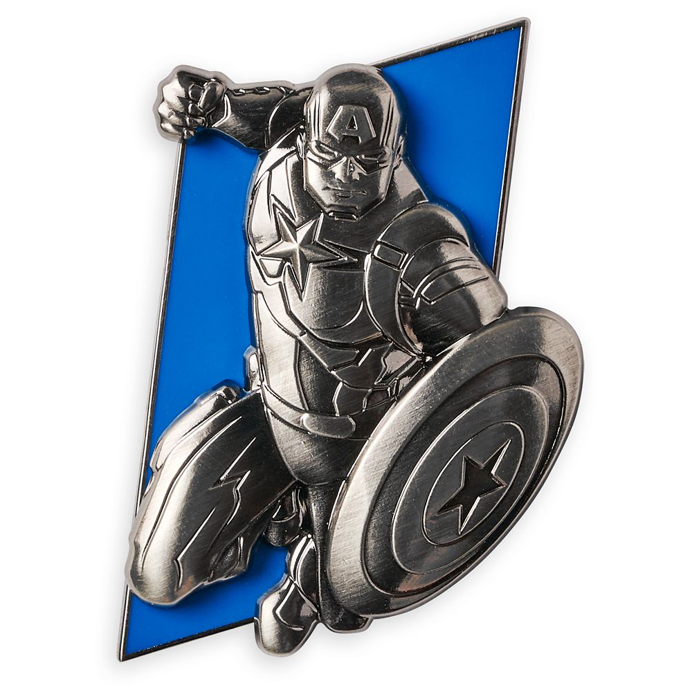Captain America Pin – Pin of the Month – Limited Edition is now available