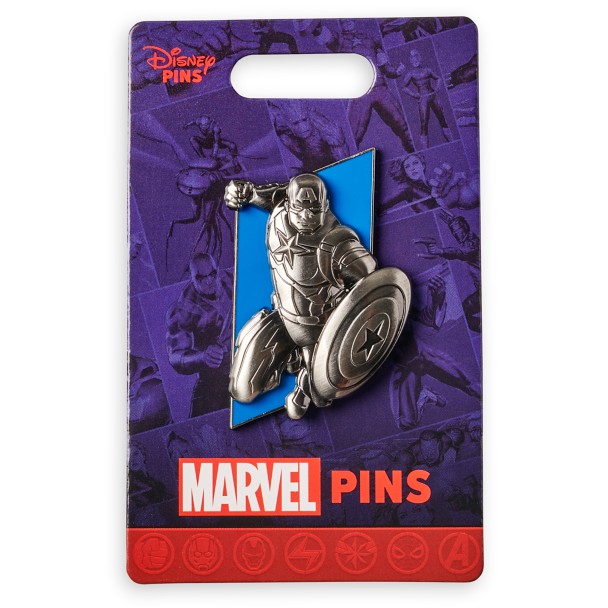 Captain America Pin – Pin of the Month – Limited Edition