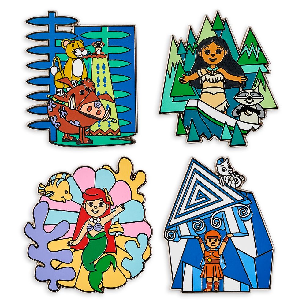 Disney it's a small world Disney Character Mystery Pin Set